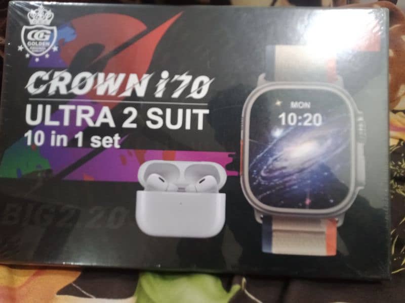 Crown i70 ultra watch 2 (10 in 1 set) 1