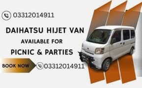 Hijet Van available for rent