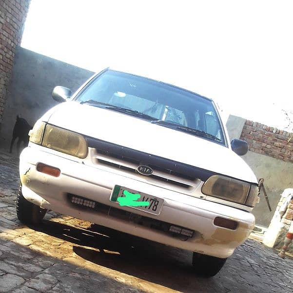 KIA Classic 2001 With Chill AC heater Whatsapp no o3o74937491 5