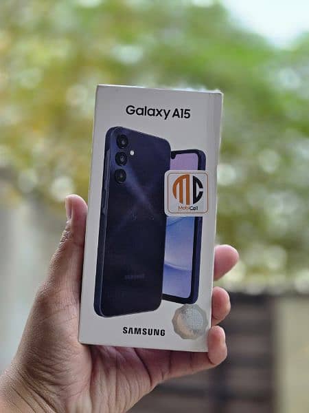 Samsung A15 Box packed sealed phone 0