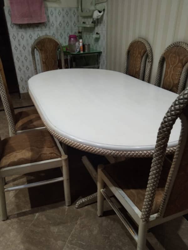 Dining Table/6 Seater Dining Table/Wooden Dining Table/Furniture 1