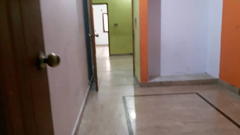 two bed dd portion for rent in johar 15