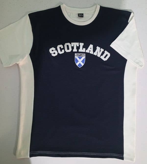 Men T-shirt Scotland embroidery 100% Cotton Fabric Good Stuff 0