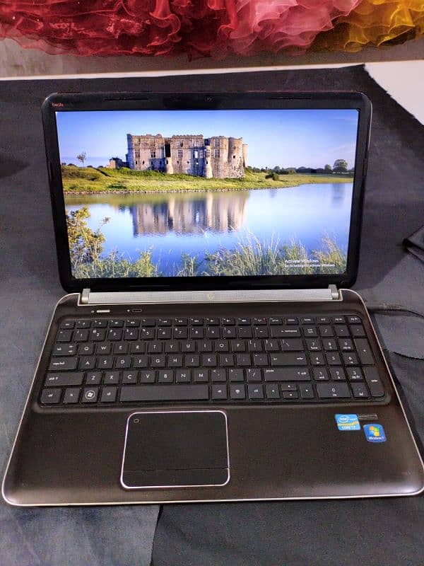 hp modal core i 7 second junrstion 500 gb hard 8 gb ram 1