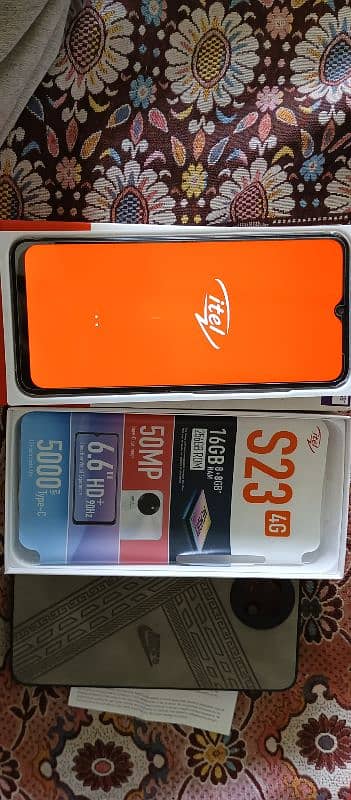 all OK full box 8 + 8GB 256 GB iTel S23 condition rough hair 1