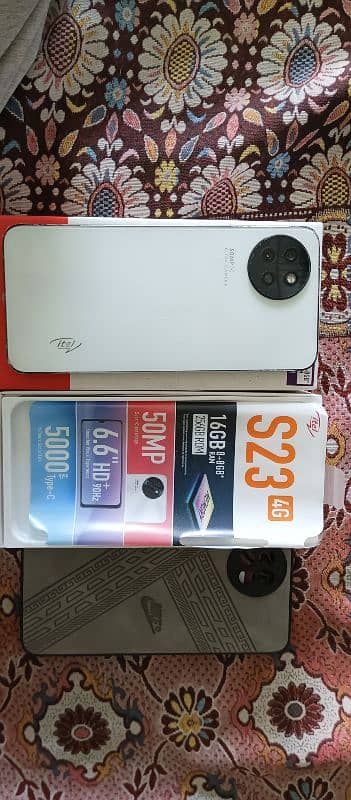 all OK full box 8 + 8GB 256 GB iTel S23 condition rough hair 5