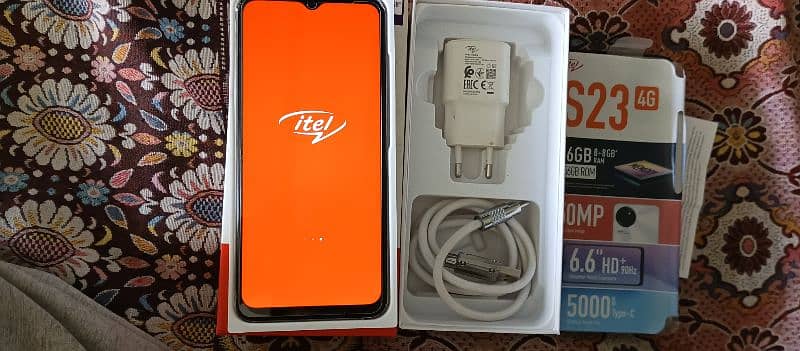 all OK full box 8 + 8GB 256 GB iTel S23 condition rough hair 6