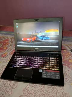 Msi Gaming GT62Vr with 8gb gtx1070 corei7 6700hq 32gbram 512nvme ssd.