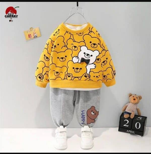 2 Pc Winter Kids Track Suit 1