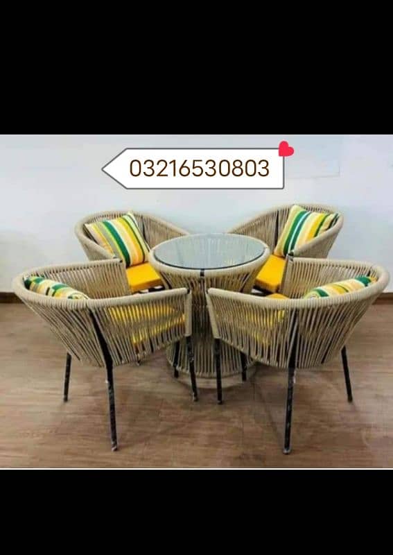 Outdoor Rattan chairs restaurant furniture All weather chairs 2