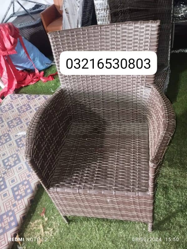 Outdoor Rattan chairs restaurant furniture All weather chairs 3