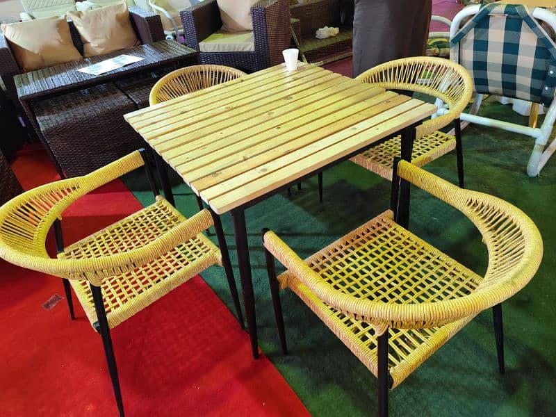 Outdoor Rattan chairs restaurant furniture All weather chairs 5