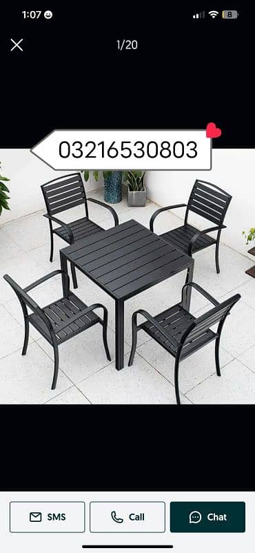 Outdoor Rattan chairs restaurant furniture All weather chairs 7