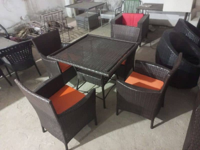 Outdoor Rattan chairs restaurant furniture All weather chairs 8