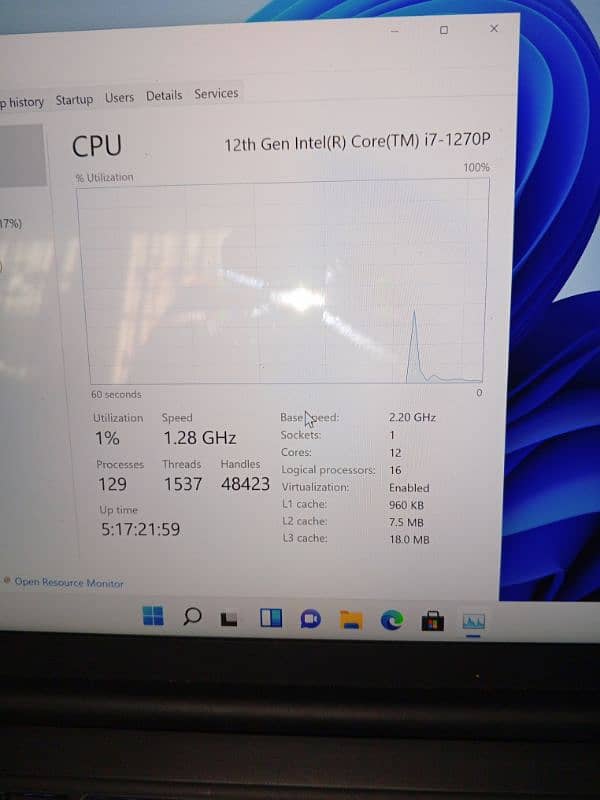 Lenovo X1 carbon 4k screen corei7 12thgen 16gbram 1tbnvme ssd. 9