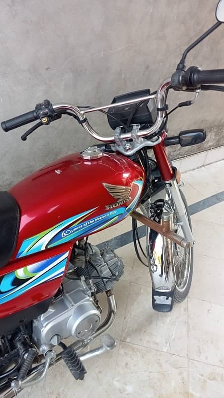 honda cd70 bike 2023 model 2024 sticker 2