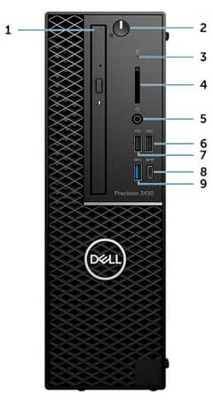 dell 3430/9th generation with Intel Xeon E-2124G 3.4GHz, 4.5Ghz