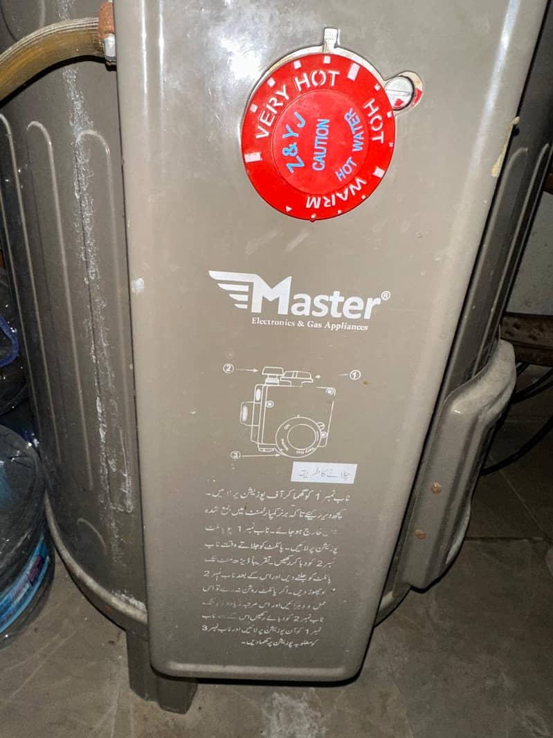 35-Gallon Master Gas Geyser with Auto Ignition For Sale! 2