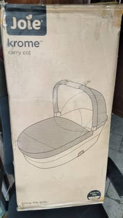 imported carry cot and air mattress