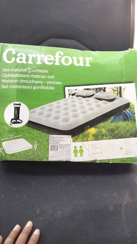 imported carry cot and air mattress 5