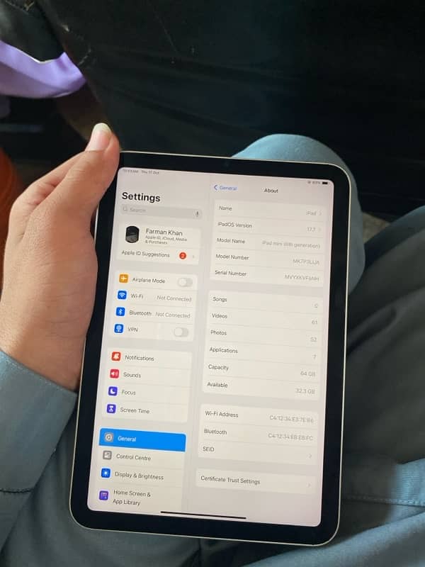 iPad Mini 6 full 10/10 with Box 4