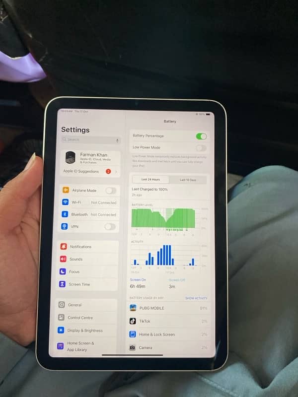 iPad Mini 6 full 10/10 with Box 5