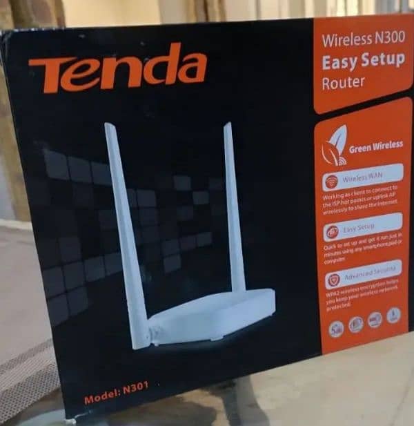 Tenda n300 internet router device in new condition 2