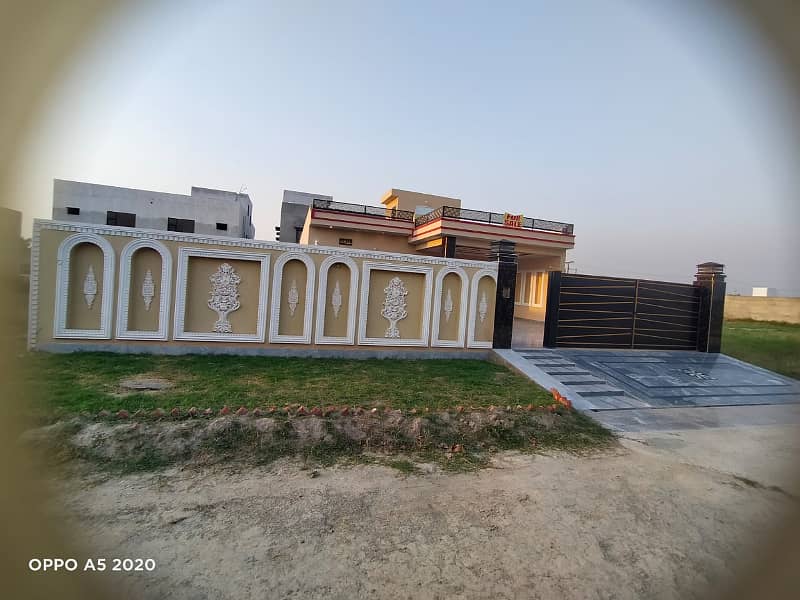 1 Kanal Brand New House For sale in Chinar Bagh Housing Society LTD Nishat Block 2