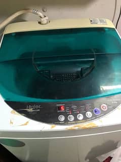 haier automatic washing machine perfect condition