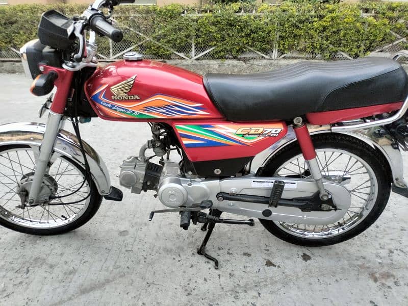 Honda CD70 model 2020 Rawalpindi number 03341511728 2