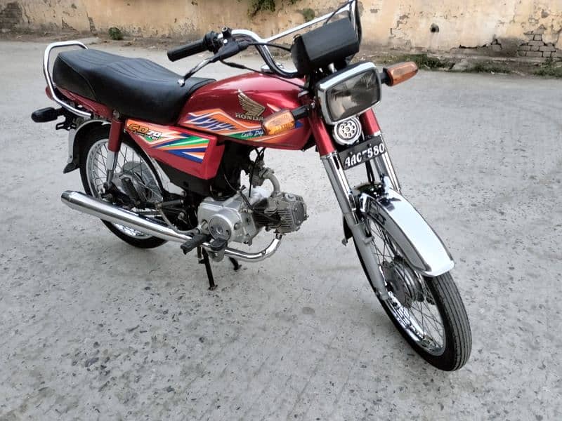 Honda CD70 model 2020 Rawalpindi number 03341511728 11