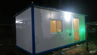 Porta cabin office container office attach washroom prefab cabin