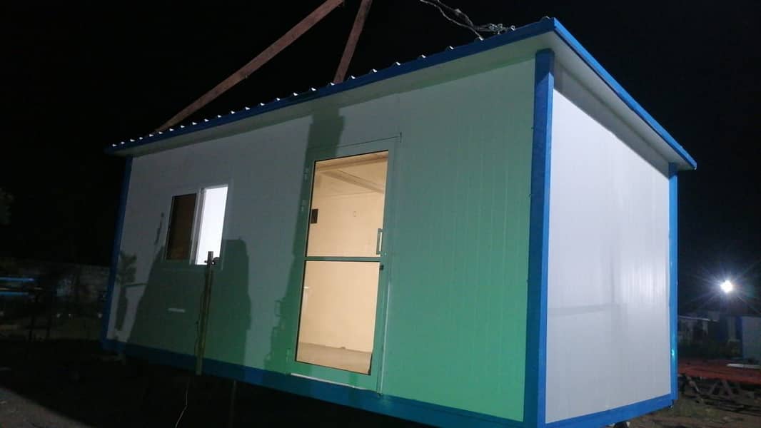 Porta cabin office container office attach washroom prefab cabin 1