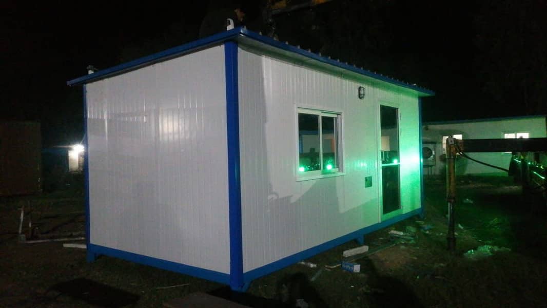 Porta cabin office container office attach washroom prefab cabin 3