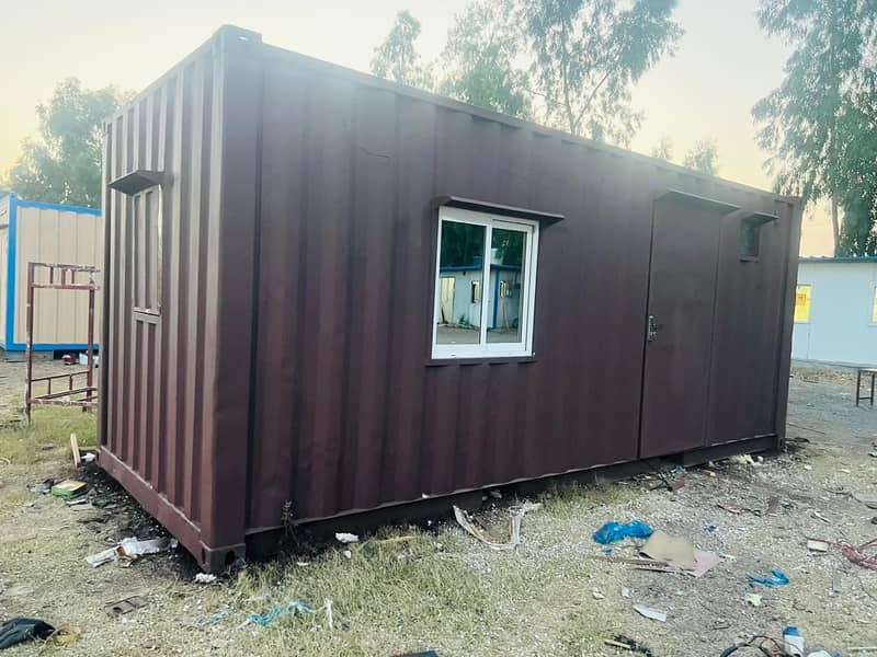 Porta cabin office container office attach washroom prefab cabin 10