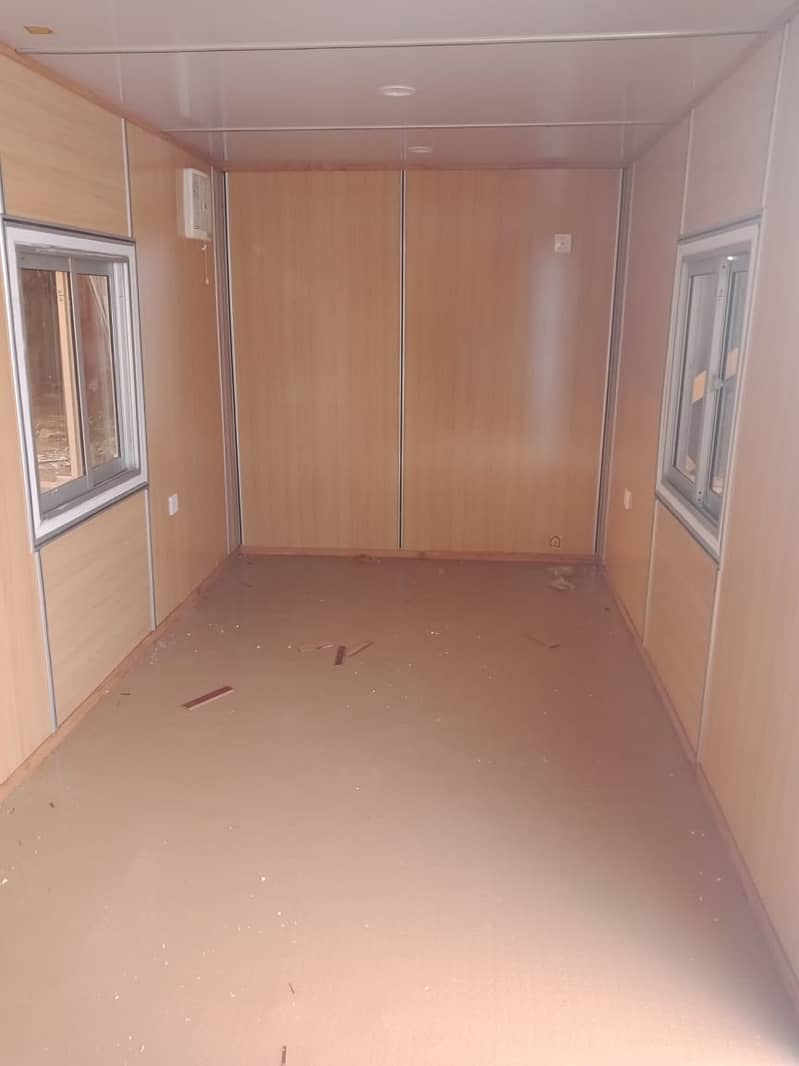 Porta cabin office container office attach washroom prefab cabin 16