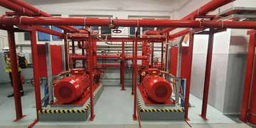 industrail fire pumps,fire suppression system,fire fighting