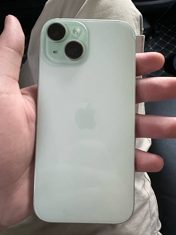 iPhone 15 simple mint colour 128 gb non pta 1