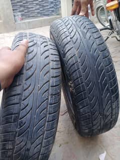 Tyres of Alto car 0