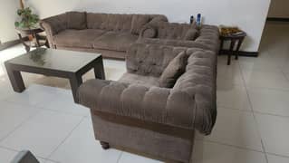 Chester Five Seater Sofa Set with cushions 0