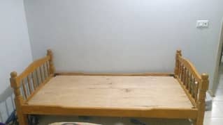 2 single bed oaks material very good condition 0