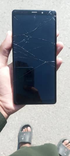 samsung note only panel and back broken