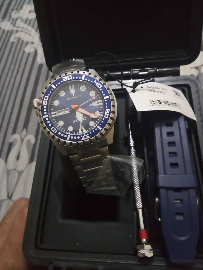 Original Citizen NH8381-63L Automatic Divers Watch – Brand New Boxed 3