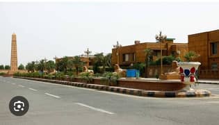 ideal location 8 Marla residential plot available for sale Umar block bahria town Lahore 0