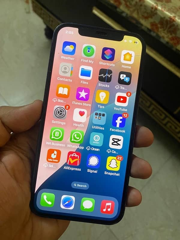 iphone 12 64 GB, Non PTA,waterpack All ok original 7