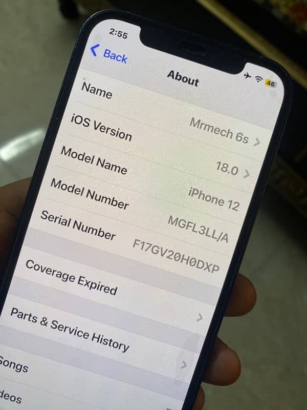 iphone 12 64 GB, Non PTA,waterpack All ok original 9