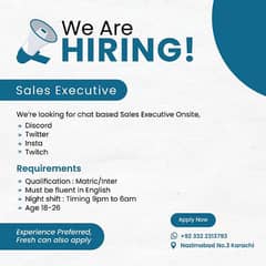 Chat Sales Executive