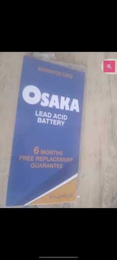 only one hour use fresh battery with warranty card and buying bill