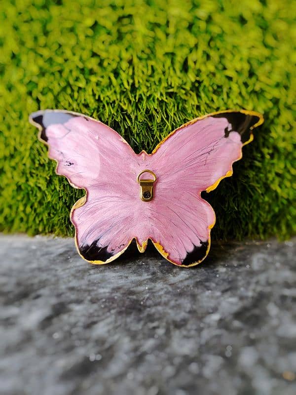 Resin Butterfly Wall Hanging (1pc) 2