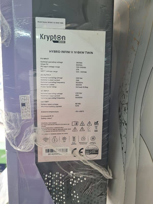 Knox krypton 8000 Hybrid infini V IV 6KW Twin 1